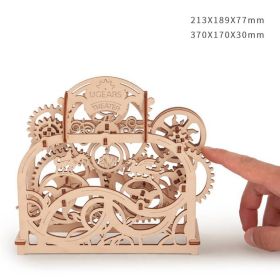 Wooden jewelry box (Option: Theaters)