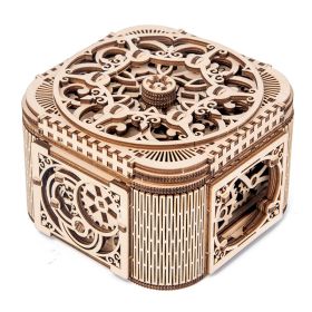 Wooden jewelry box (Option: Jewelry)